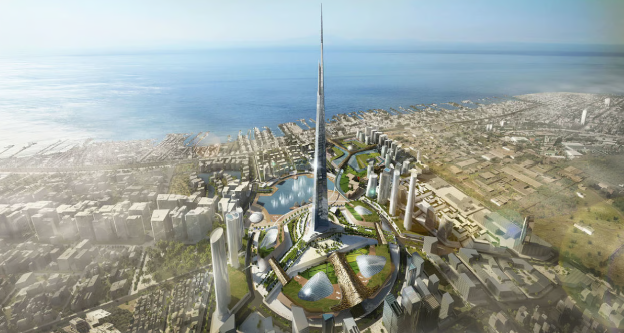 Completion of Construction Works for the Jeddah Tower Project